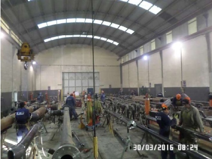 Trabajo histórico de Servicios Oil & Gas