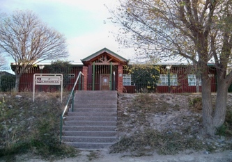 Exterior de las oficinas de El Maipuense