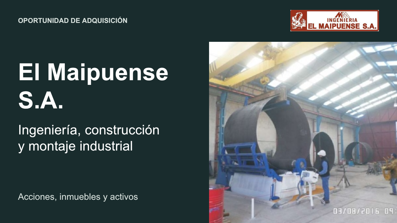 Diapositiva 1: El Maipuense S.A.