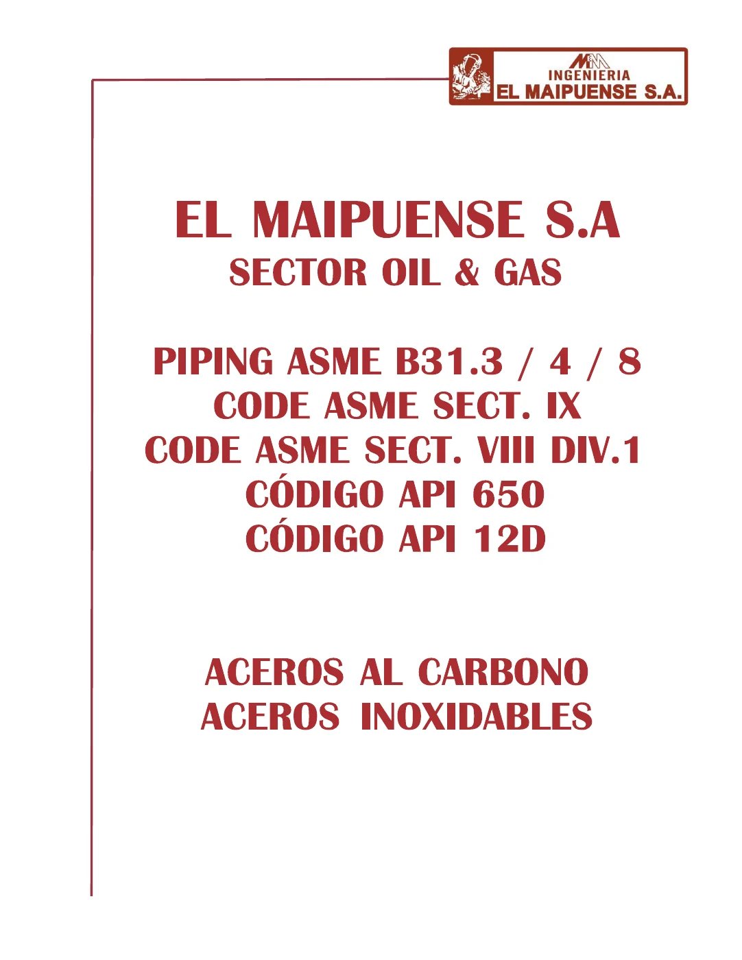 Servicios Oil & Gas, página 1 de 26